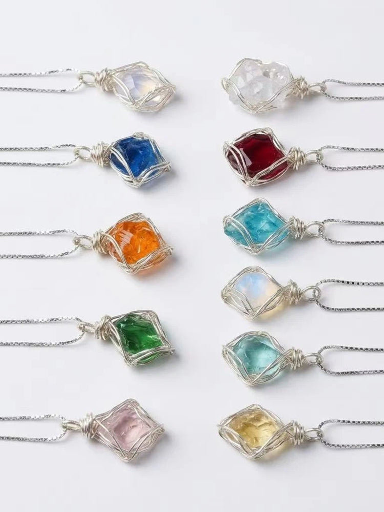 Handmade Natural Stone Pendant
